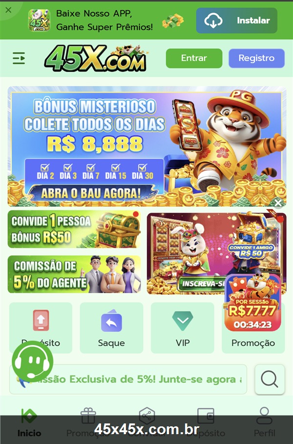 App 45X casino mobile